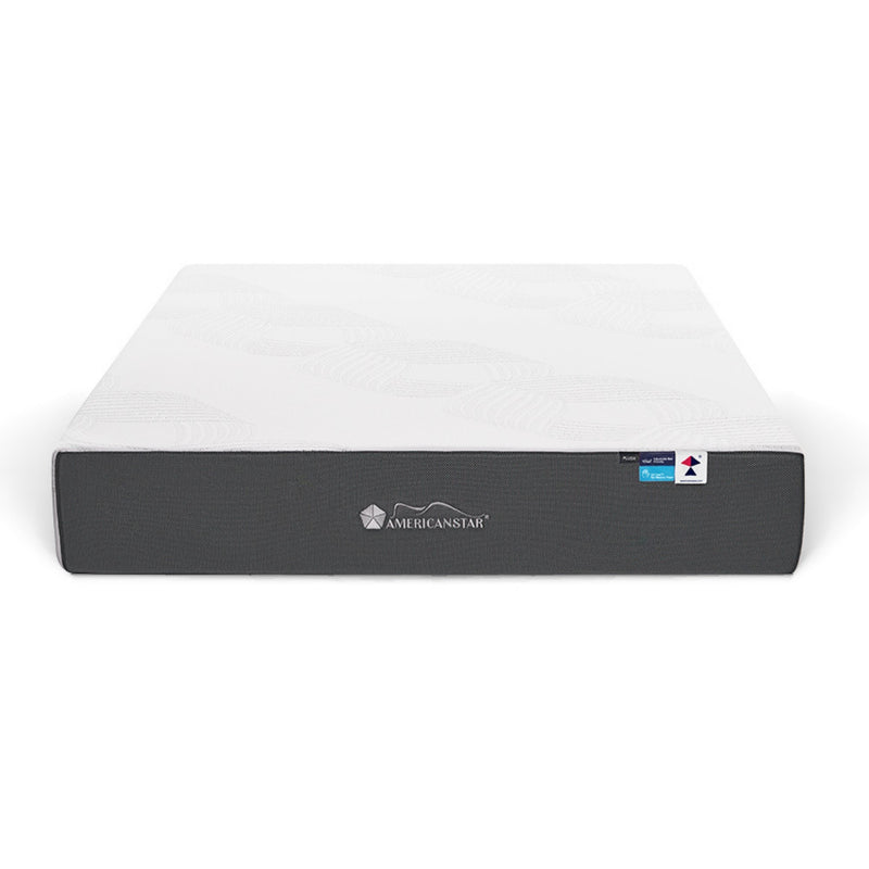 Capella 10" Twin XL Mattress, Hole Punch Aero Gel Memory Foam with Plush Foam Core Support, Made in USA