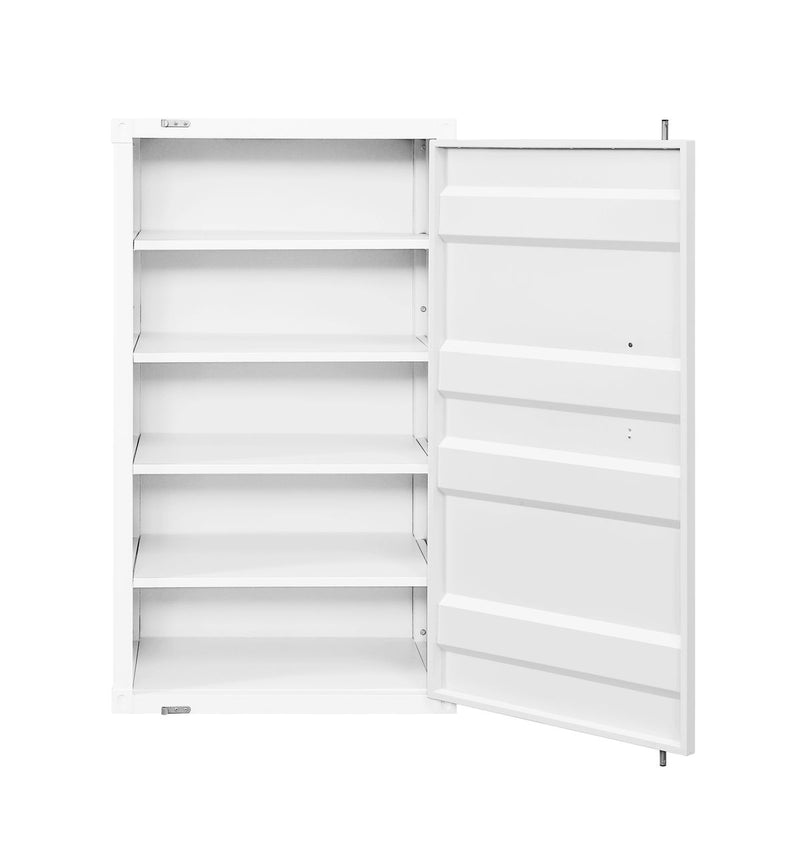 Chest (Single Door), White,Red